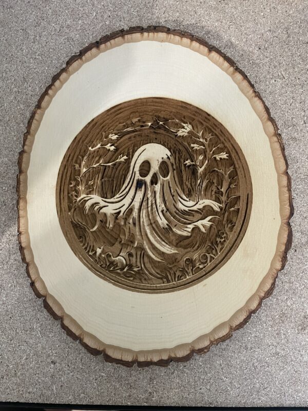 Wood engraved ghoul - Image 3