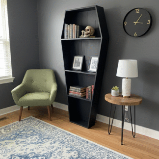 ⚰️ The Last Word Bookshelf: Coffin Edition ⚰️- LOCAL PICKUP ONLY