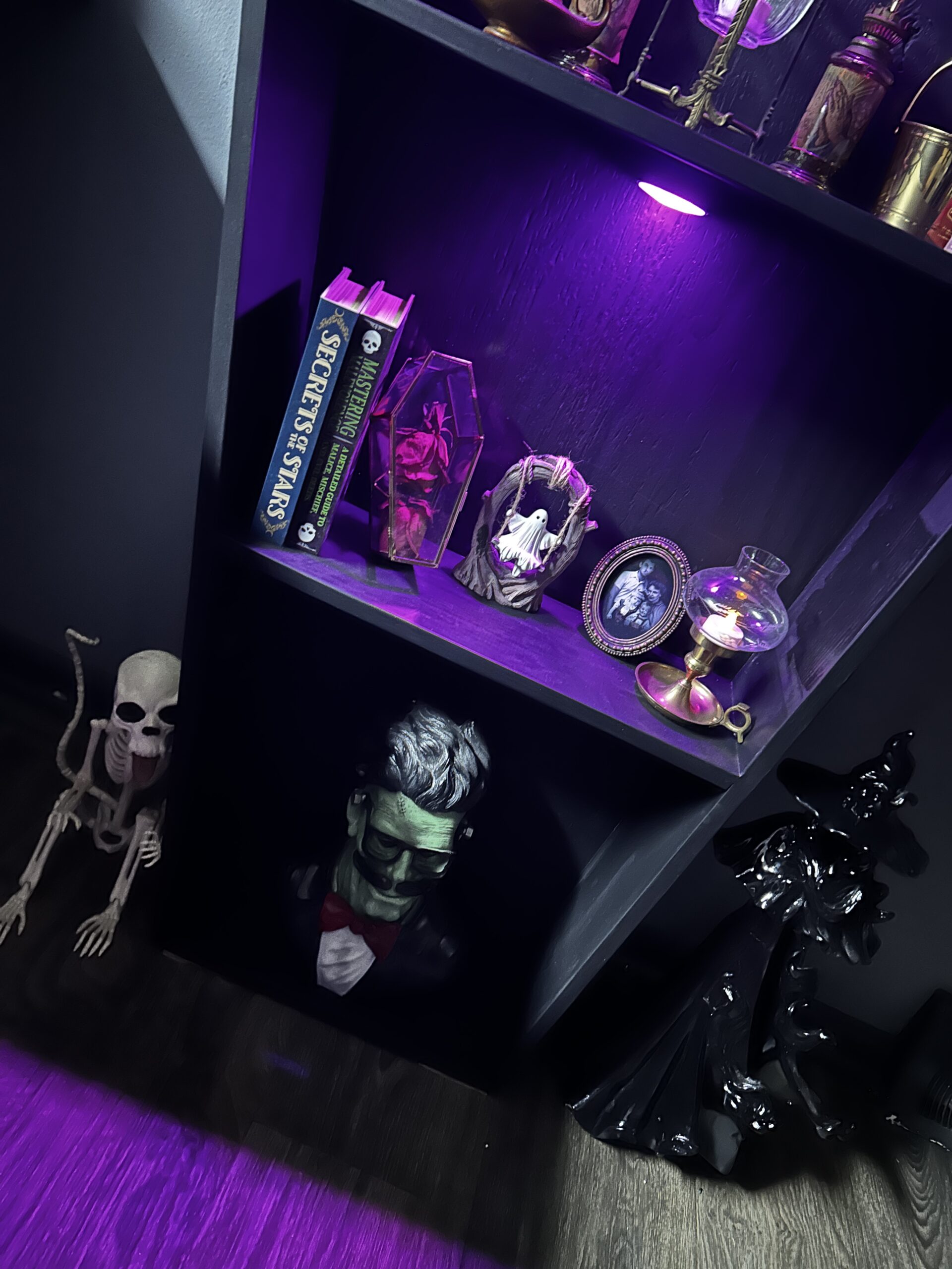 ⚰️ The Last Word Bookshelf: Coffin Edition ⚰️- LOCAL PICKUP ONLY - Image 4