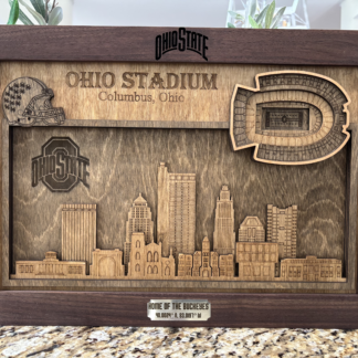 Wood Ohio State Buckeyes Stadium